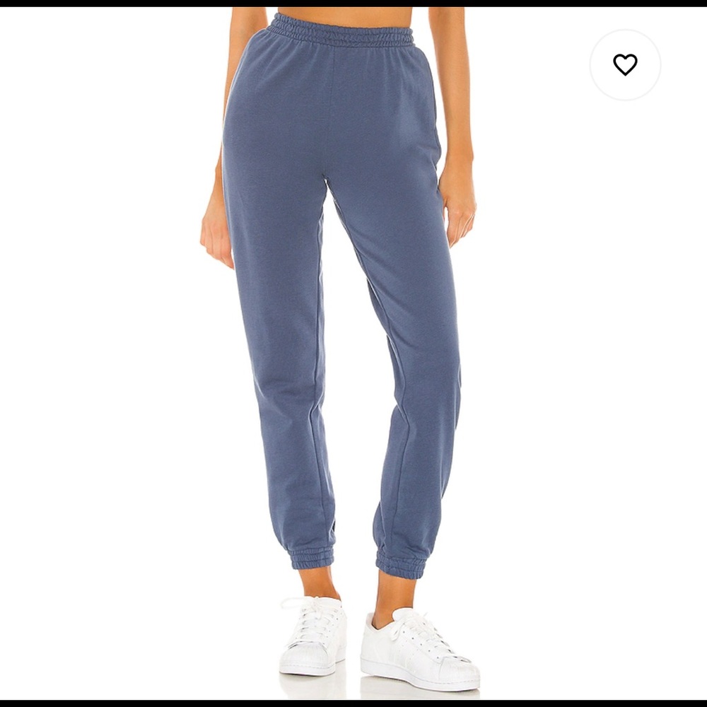 superdown Dallas Joggers in blue. Size XS